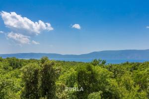 House SEA VIEW with pool on Krk island, beatiful beach