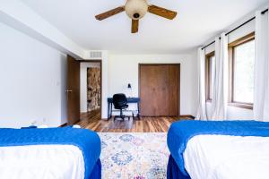 4BR Spacious Condo, Private Lake MI Beach Access, Outdoor Heated Pool