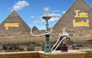 Queen Isis pyramids view