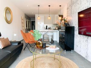 Appartement en plein centre-ville, à proximité de toutes les commodités et à seulement 500m de la mer