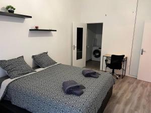 Appartements Appartement cosy avec terrasse : photos des chambres