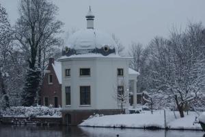 Historical house on river Vecht