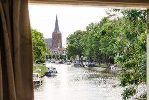 Historical house on river Vecht