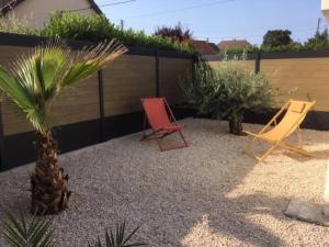 Maisons de vacances La Maison Sable - Chaleureuse Familiale avec Jardin-300m de la plage : photos des chambres
