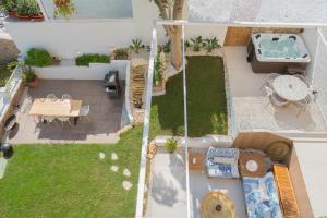 250sqm Garden Duplex with Jacuzzi, Sea View Cinema