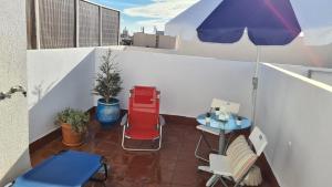 Penthouse with solarium in the center of Malaga-Ático con solárium en el centro de Málaga