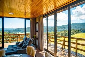 Chalé Topo Da Serra - Com vista incrível para seis pessoas