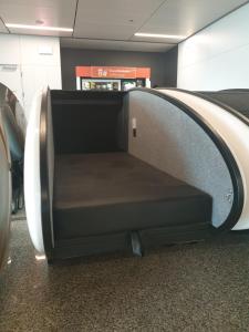 Sleeping Pods GoSleep - Inside of Warsaw Chopin Airport, non schengen restricted zone after passport control, near Gate 2N