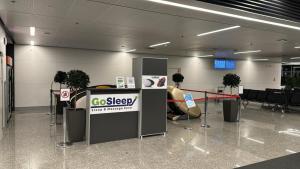 Sleeping Pods GoSleep - Inside of Warsaw Chopin Airport, non schengen restricted zone after passport control, near Gate 2N