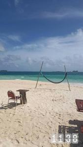 Habitacion privada frente al mar de las aguas de Guna Yala Icodub