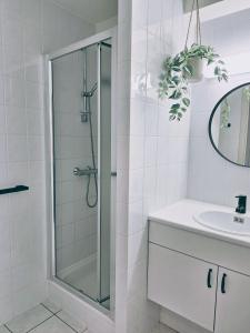 Shorebreak Nieuwpoort near the beach