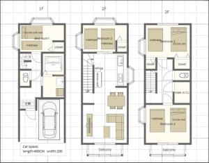 J-2S JR Yamanote Komagome, 3 storey 101sq 4BR, FreePark