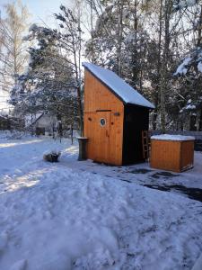 Ślusarnia-domek z sauną nad jeziorem, Kaszuby