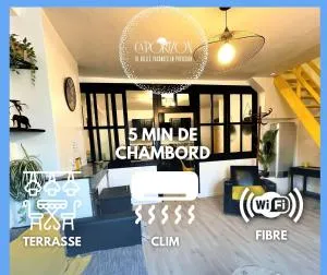 CAPORIZON-La Verrière-Clos de Chambord-à coté du Chateau - Menars