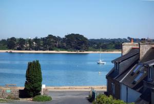 Appartement SUPERBE VUE MER avec balcon, WIFI, à TREGASTEL - Réf 93