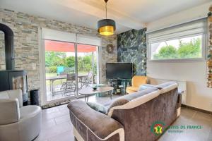 Maisons de vacances Les flots du bono : photos des chambres