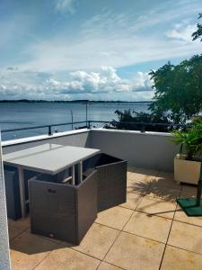 Maisons de vacances Location les pieds dans l-eau : photos des chambres