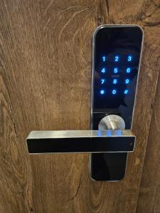 Kauno apartamentai Big room king size bed