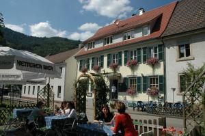 Penzion Gasthaus Schützen Hornberg Německo