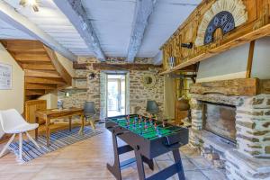 Maisons de vacances Lestrebaldie, grande piscine : photos des chambres