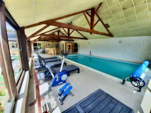 Maisons de vacances O Gite Bleu : photos des chambres