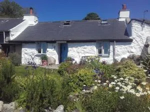 Traditional stone cottage with sea views in Snowdonia National Park - Brynkir