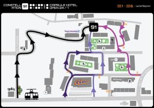 Capsule Hotel Constellation 91