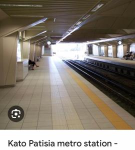 Athens Apartment 1-min Walk to Kato Patissia Metro