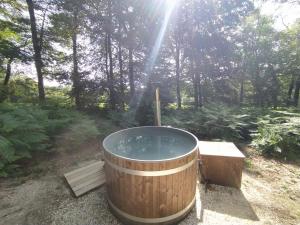 Lodges L'etape en foret : Bungalow Deluxe - Vue sur Jardin