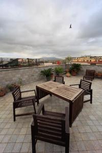 LidaHouse Terrace and Vesuvio view next Museum By HouseinNaples