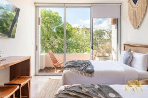 NHOA 307C Lux 1BR Condo Pool View in Aldea Zama