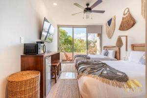 NHOA 307C Lux 1BR Condo Pool View in Aldea Zama