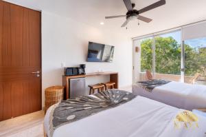 NHOA 307C Lux 1BR Condo Pool View in Aldea Zama