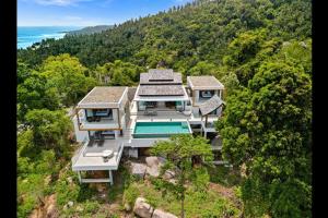 VILLA Jasmine Ariya 4-bedroom sea view villaprivate infinity poolLamai Beach