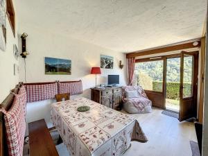 Studio Cabine pour 4 Pers à Deux Pas du Domaine Evasion Megève - FR-1-560-104