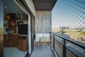 Cf03 Apto 3 quartos vista mar na praia do forte