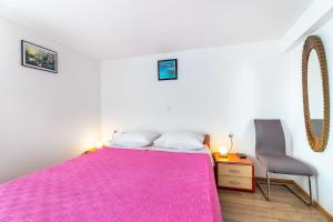 Erste Reihe zum Meer