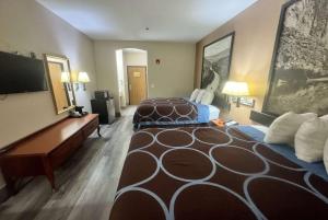 Deluxe Queen Room - Mobility Access/Non-Smoking room in Super 8 by Wyndham Huntsville