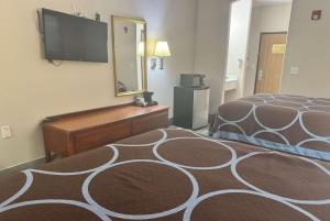 Queen Room with Two Queen Beds - Non-Smoking room in Super 8 by Wyndham Huntsville