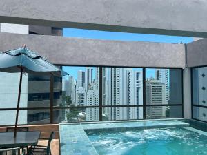 Flat Encantador e Sofisticado "Local Privilegiado"