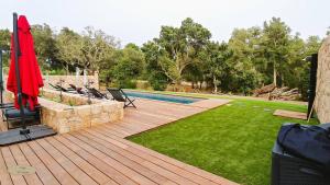 Villas Villa U Scopu, 6 pers, piscine chauffee, 10 mn plage en voiture : photos des chambres