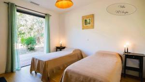 Villas Villa U Scopu, 6 pers, piscine chauffee, 10 mn plage en voiture : photos des chambres