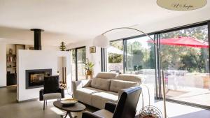 Villas Villa U Scopu, 6 pers, piscine chauffee, 10 mn plage en voiture : photos des chambres