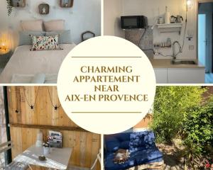 Charming Studio to Venelles 10 minutes from Aix