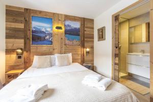 Appartements Chalet L'arcelle, Spa privee : photos des chambres