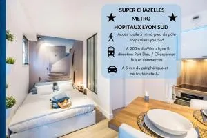 Super Chazelles - Métro - Hôpitaux Lyon Sud - 圣热尼拉瓦勒