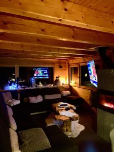 Chalets Nouveau Chalet M.META 12 pers sauna,jacuzzi,billard : photos des chambres