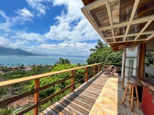 Chalé com vista para o mar