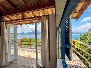 Chalé com vista para o mar