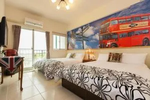 海洋柔情-旅遊補助-日租 包棟-親子 寵物友善 溜滑梯 海洋公園 沙灘車 天空之鏡 - Hua-jen-ts'un